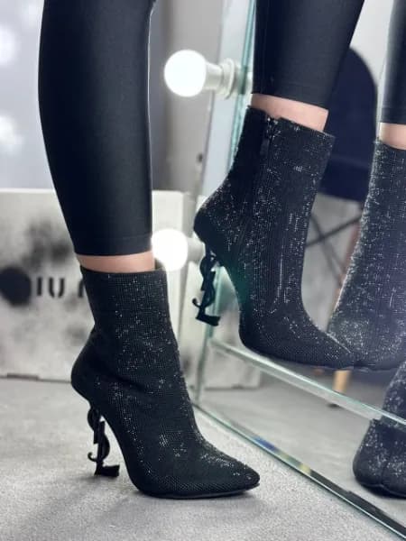 بوت پاشنه وای اس ال نگینی — تصویر ۲