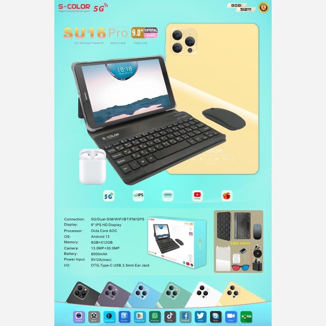 تبلت و لپ تاپ مدل SCOLOR — تصویر ۲