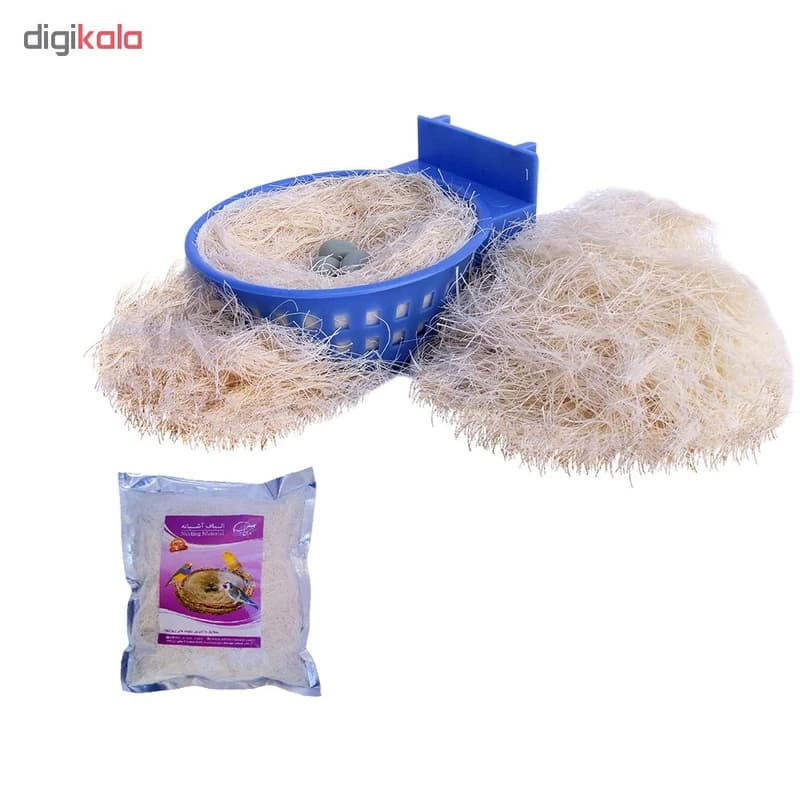 الیاف آشیانه پرنده کد A01 وزن 125 گرم — تصویر ۲