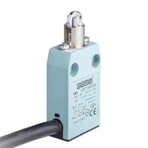لیمیت سوئیچ پیستون غلنکی اماس Emas Metal Roller Plunger Snap Action 1NO+1NC Limit Switch L61K13MUM331