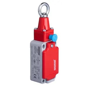 لیمیت سوئیچ ایمنی کشش اماس Emas Metal Rope Pull Safety Switch With Reset Slow Action 1NO+1NC Limit Switch L52K23HUM112