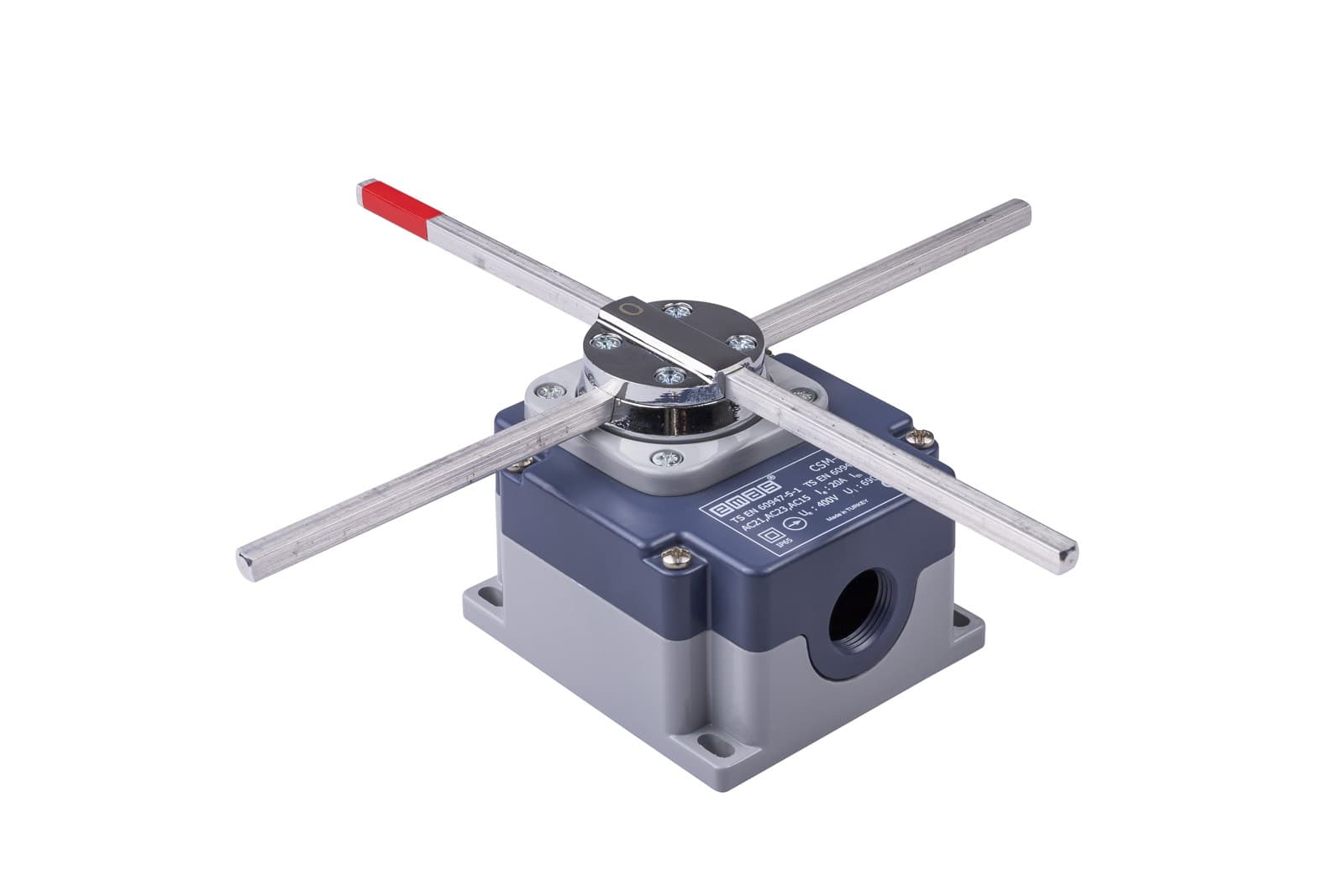 لیمیت سوئیچ اماس Emas CSM Series 180° 1 forward-1 reverse 200 mm Rod Cross Limit Switch CSM02 — تصویر ۳