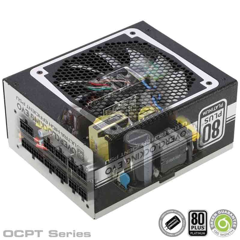 منبع تغذیه گرین پلاتینیوم 750 وات مدل GP750B OCPT(دست دوم) — تصویر ۵