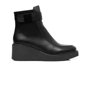 کفش زنانه کژوال بوت Kadın Siyah Hakiki Deri Casual Bot 3K2UB72196 گریدر