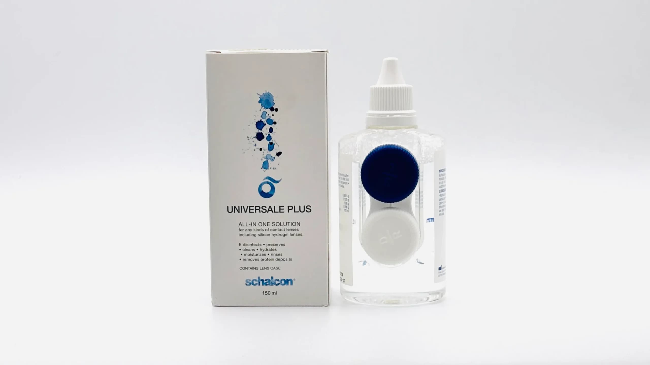 محلول شستشوی لنز یونیورسال پلاس شالکون 150ml