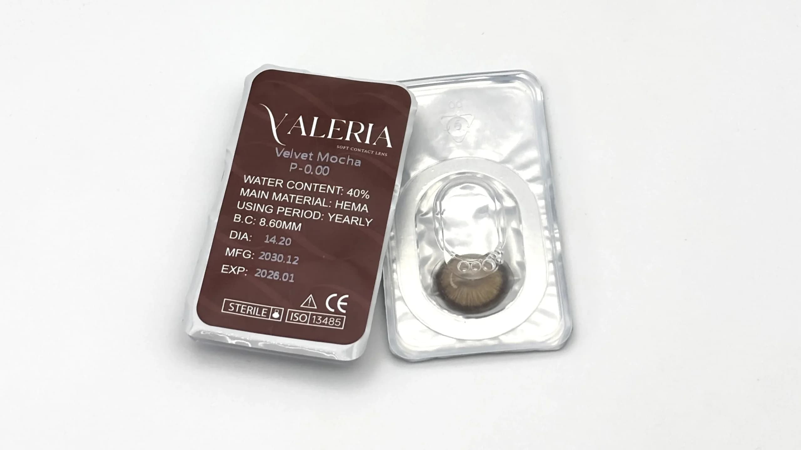 لنز رنگی سالیانه Velvet Mocha — تصویر ۲