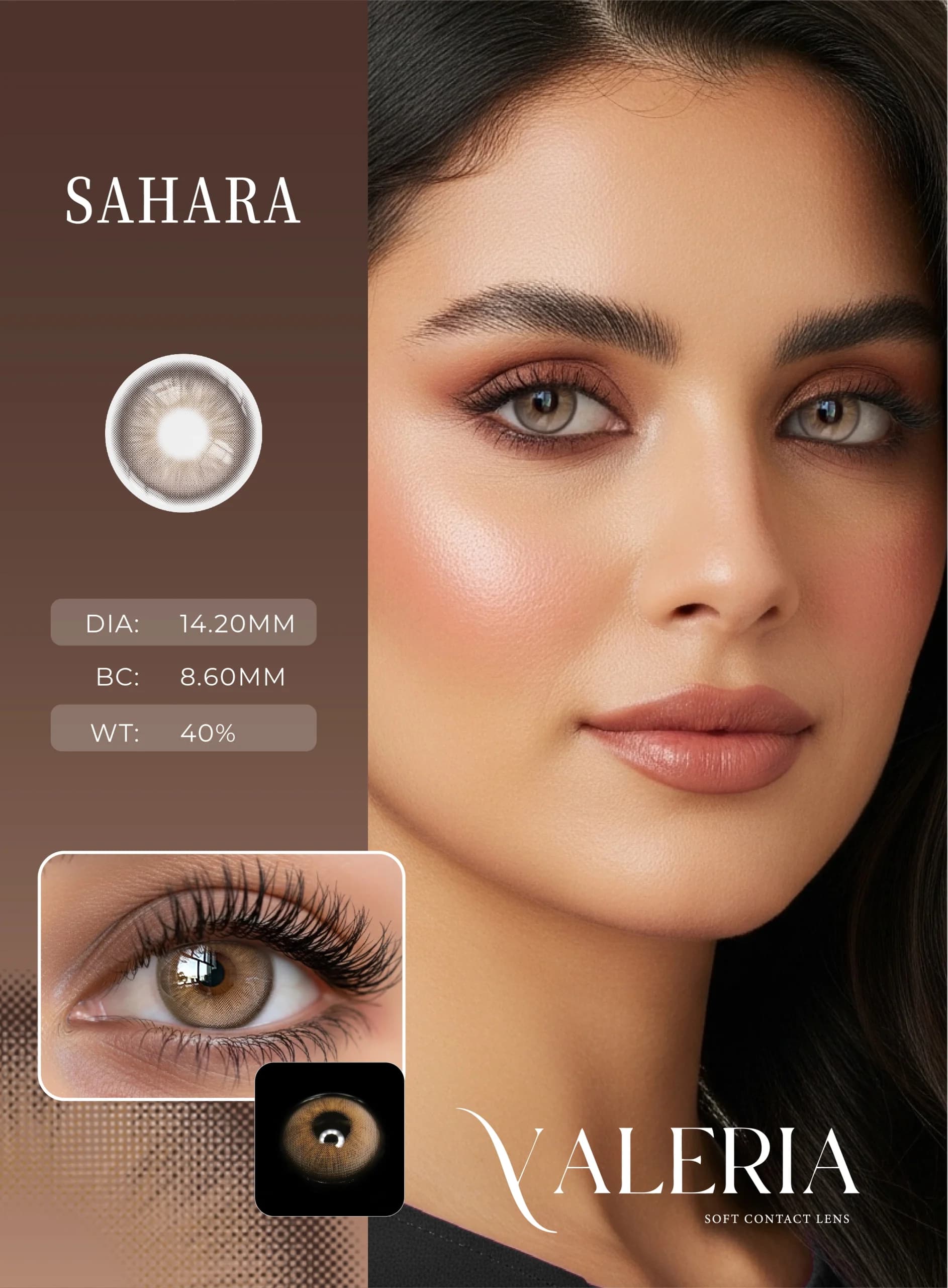 لنز رنگی سالیانه Sahara — تصویر ۶