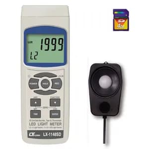 لوکس متر و دیتالاگر لوترون Lutron Lux Meter LX-1148SD — تصویر ۳