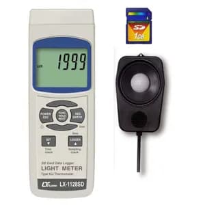 لوکس متر و دیتالاگر لوترون Lutron Lux Meter LX-1128SD