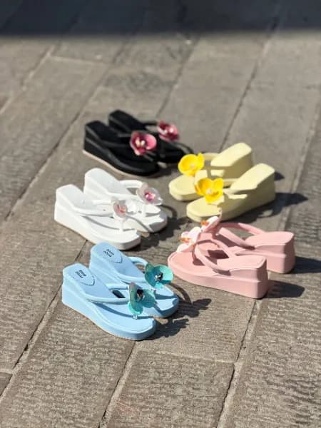 صندل لژ دار 6 سانت مدل ارکیده — تصویر ۶
