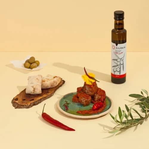روغن زیتون فرابکر با طعم چیلی رزبن (250ml) — تصویر ۶