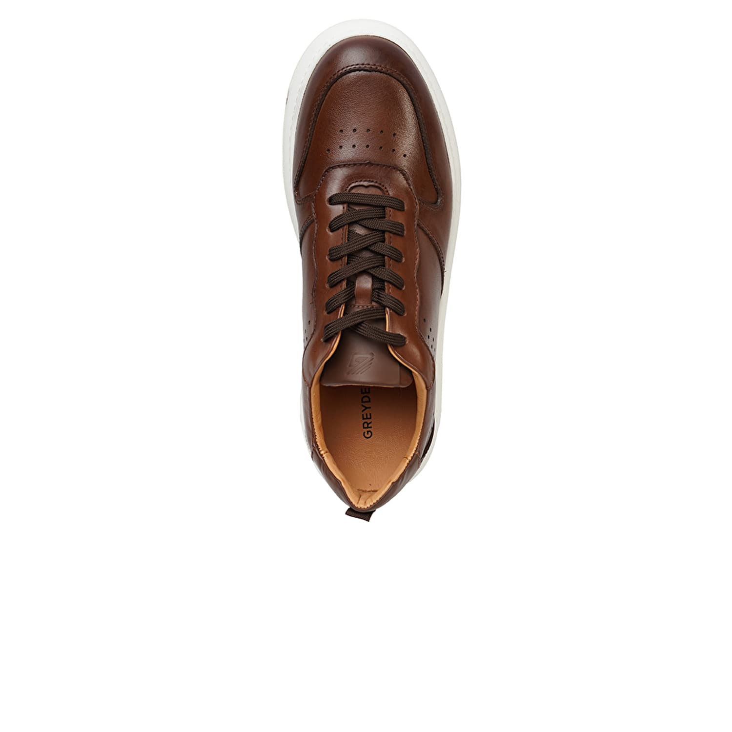 کفش مردانه اسنیکر Erkek Taba Hakiki Deri Sneaker Ayakkabı 3K1SA75153 گریدر — تصویر ۱۰