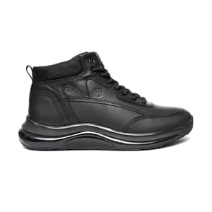 کفش مردانه اسنیکر Erkek Siyah Hakiki Deri Sneaker Bot 3K1UB16490 گریدر — تصویر ۸