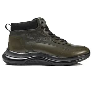 کفش مردانه اسنیکر Erkek Haki Hakiki Deri Sneaker Bot 3K1UB16490 گریدر — تصویر ۶