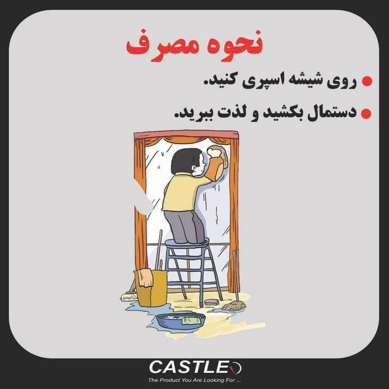 اسپری شیشه شوی مدل نانو ویژن — تصویر ۶