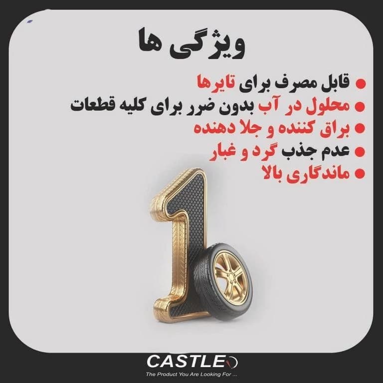 نانو اسپری واکس تایر — تصویر ۲