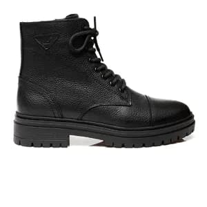 کفش مردانه کژوال بوت Erkek Siyah Hakiki Deri Casual Bot 3K1UB15070 گریدر