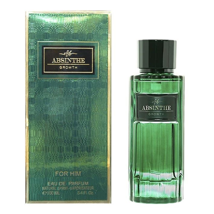 ادو پرفیوم مردانه ابسنت مدل گروث GROWTH حجم ۱۰۰ میلی لیتر | GROWTH EDP FOR MEN ABSINTHE 100 mL