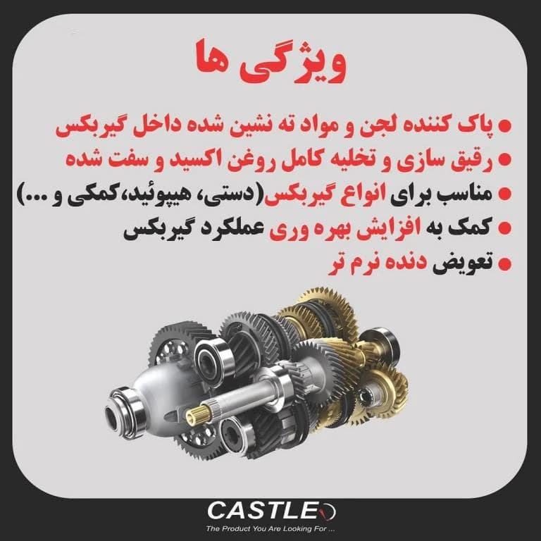 شوینده گیربکس مدل گیرفلاش — تصویر ۲