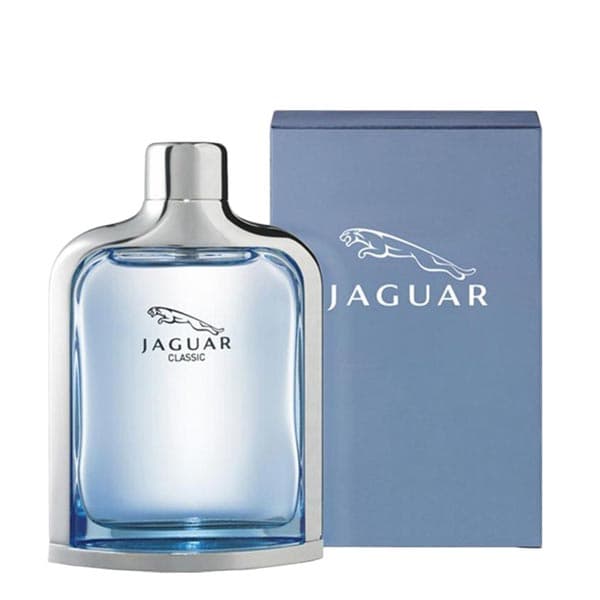 ادو تویلت مردانه جگوار مدل کلاسیک بلو Classic Blue حجم ۱۰۰ میلی لیتر | Jaguar Classic Blue Eau De Toilette For Men 100 ml
