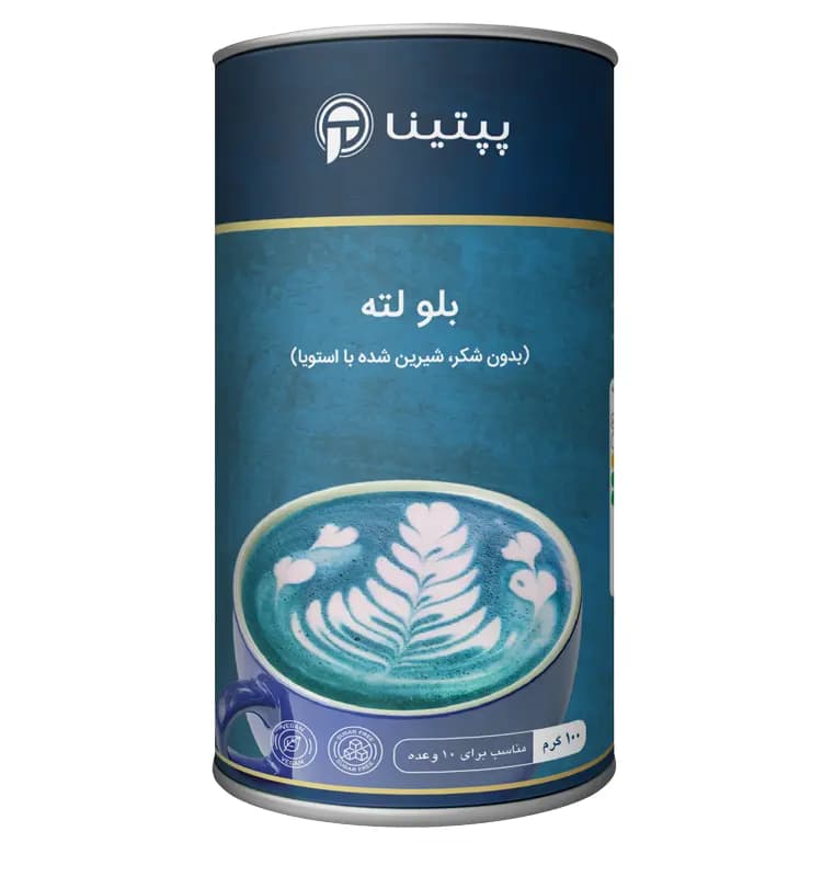 بلو لته پپتینا قوطی 100 گرمی — تصویر ۲