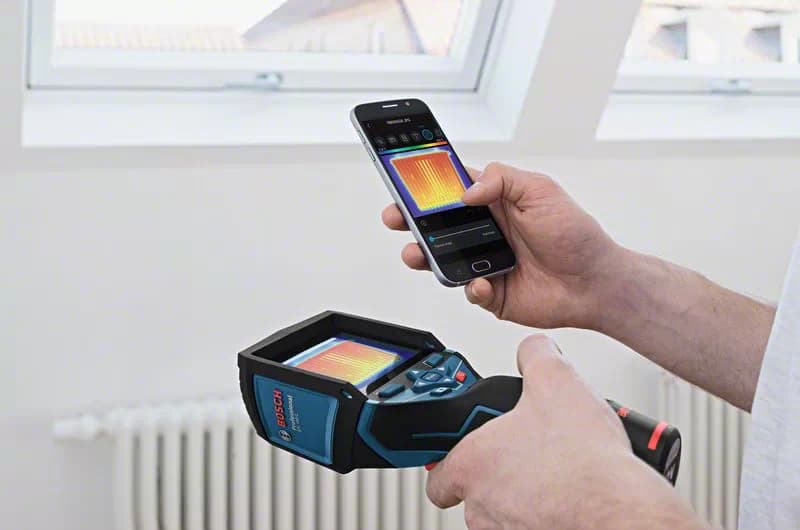 ترمو کمرای بوش (دوربین حرارتی حرفه ای) Bosch GTC 400 C Professional Thermo Camera — تصویر ۷