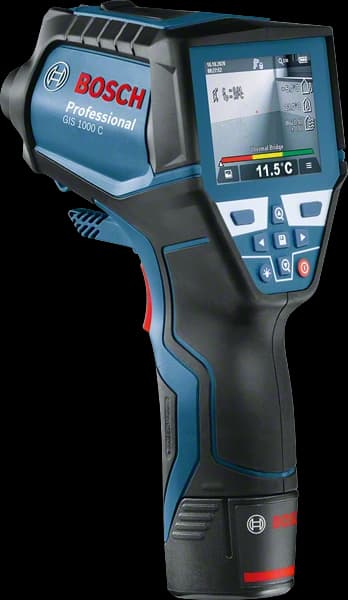 حرارت سنج – ترموددکتور لیزری بوش Bosch GIS 1000 C Professional Thermo Detector — تصویر ۳