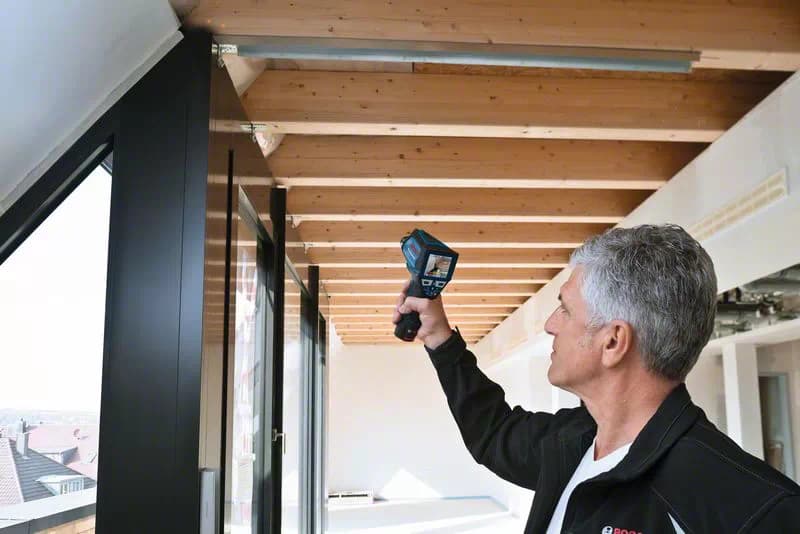 حرارت سنج – ترموددکتور لیزری بوش Bosch GIS 1000 C Professional Thermo Detector — تصویر ۶