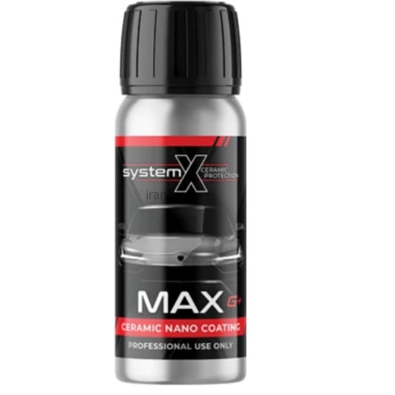 سرامیک بدنه خودرو مکس جی پلاس سیستم ایکس مدل System X Max G+ 65ml — تصویر ۶
