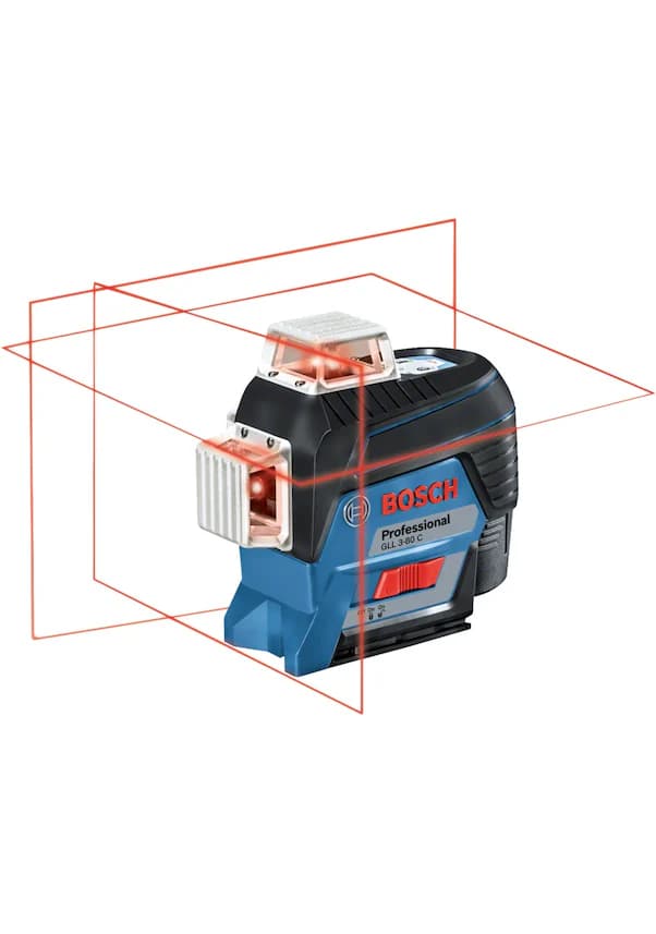 تراز لیزری خطی بوش Bosch GLL3-80 CG Professional Line Laser+BT150 Tripod — تصویر ۱۰