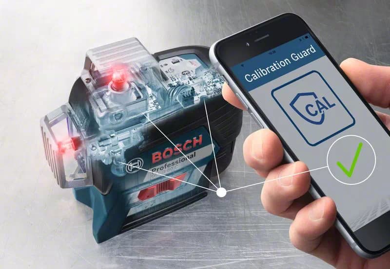 تراز لیزری خطی بوش Bosch GLL3-80 CG Professional Line Laser+BT150 Tripod — تصویر ۵