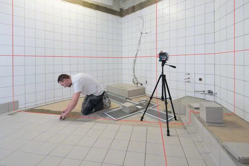 تراز لیزری خطی بوش Bosch GLL3-80 CG Professional Line Laser+BT150 Tripod — تصویر ۷