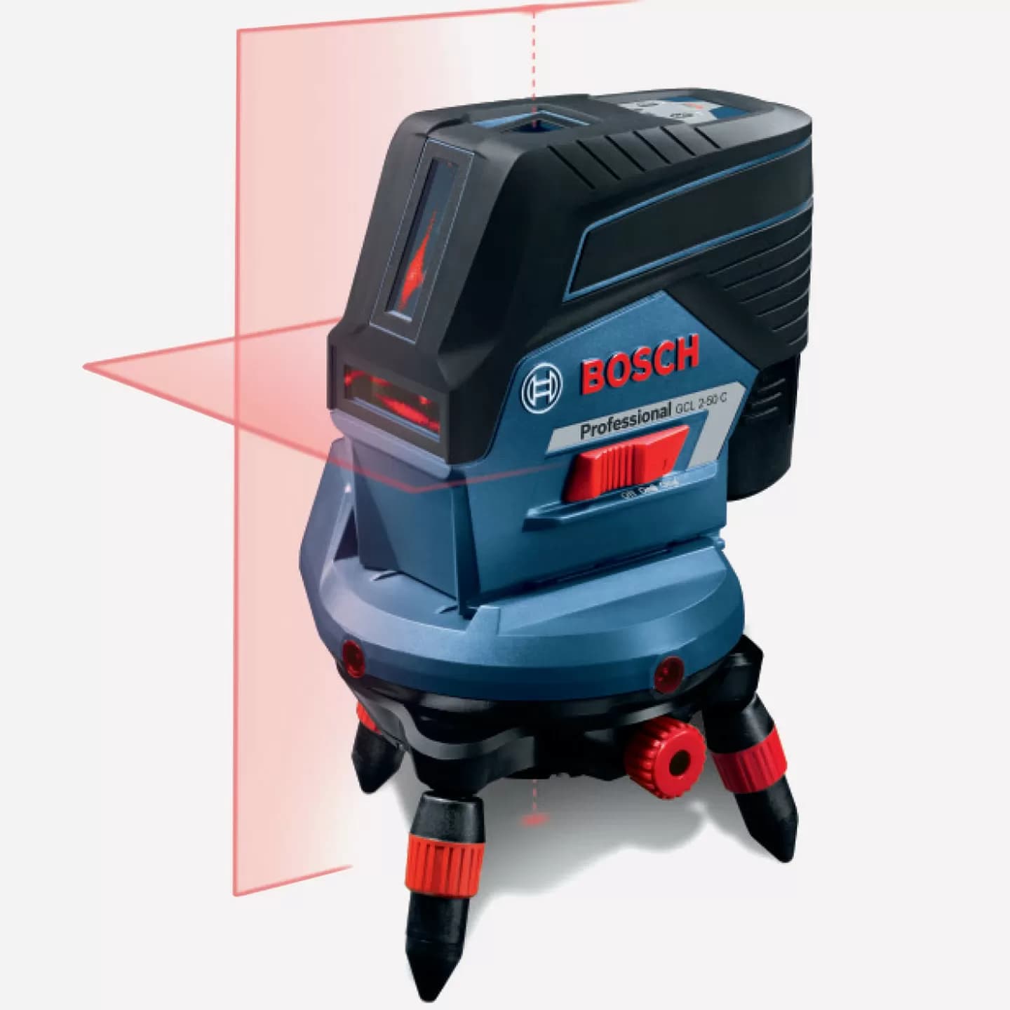 تراز لیزری بوش با پایه چرخشی Bosch GCL-2-50 C Professional Combi Laser+RM2 — تصویر ۷