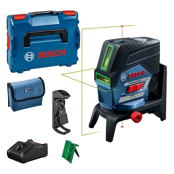 تراز لیزری بوش با پایه چرخشی Bosch GCL 2-50 CG Professional Combi Laser+RM2 — تصویر ۸