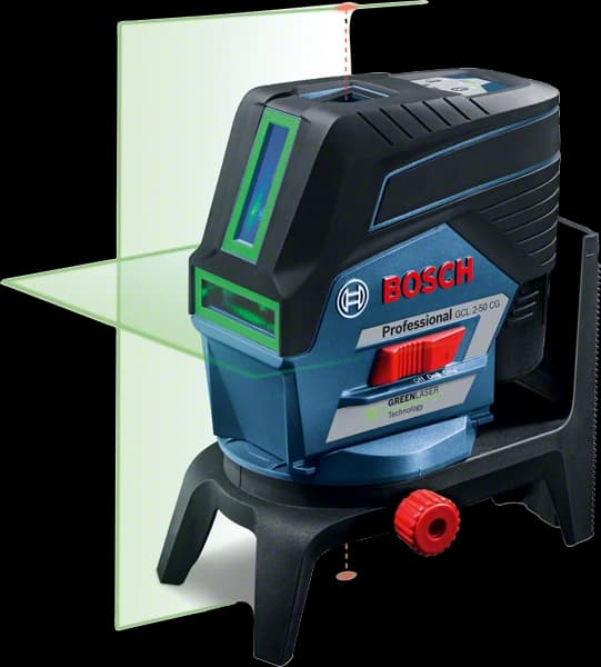 تراز لیزری بوش با پایه چرخشی Bosch GCL 2-50 CG Professional Combi Laser+RM2 — تصویر ۹