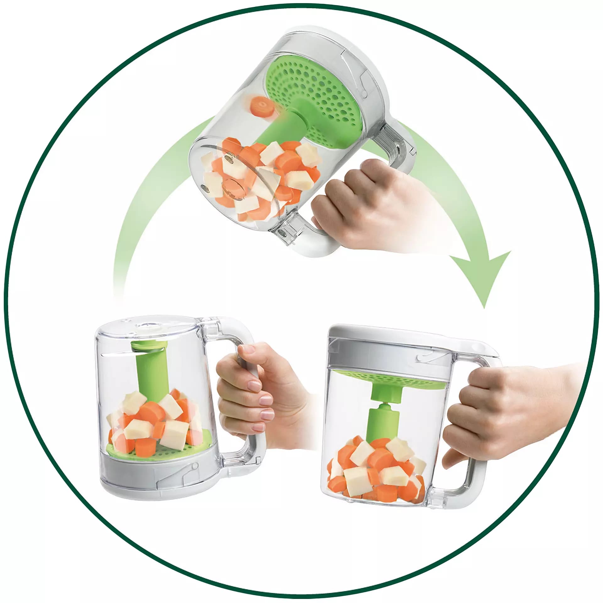 غذاساز کودک اونت فیلیپس بخارپز و محلوط کن Philips Avent Advanced Baby food steamer and blender SCF870/2 — تصویر ۵