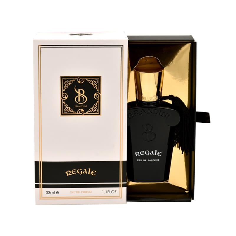 عطر جیبی زنانه و مردانه برندینی مدل رگال Regale حجم ۳۳ میلی لیتر | Brandini Regale Eau De Parfum for women and men 33 ml — تصویر ۲