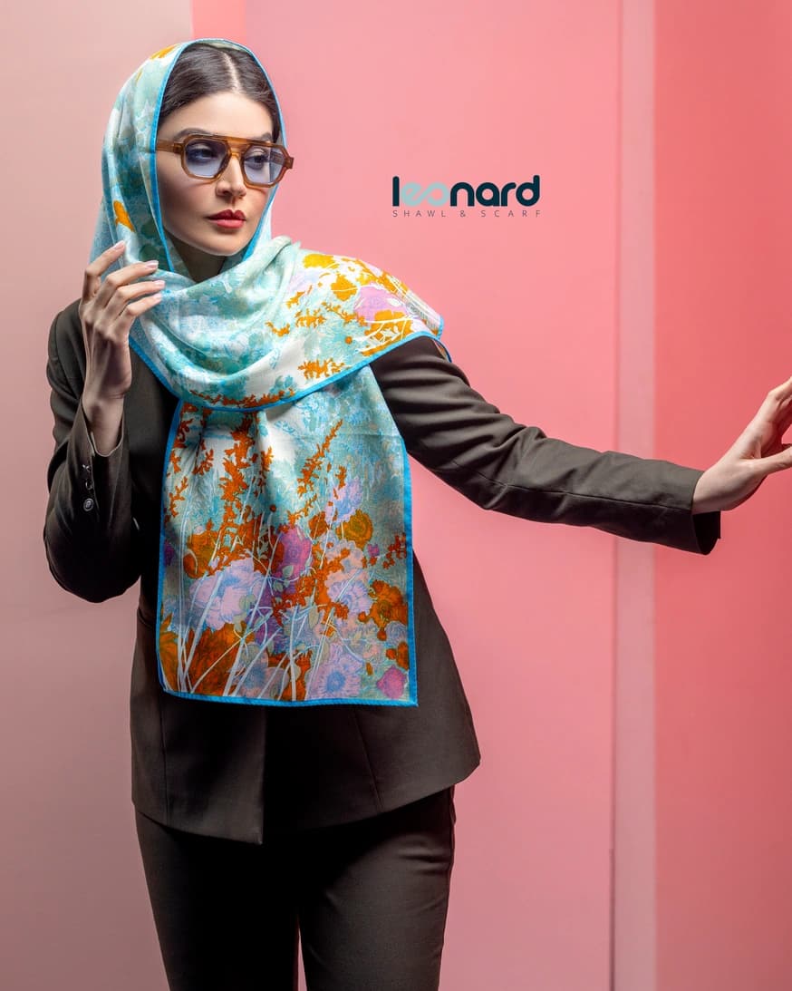 شال گردن نخی CH124-4 — تصویر ۶