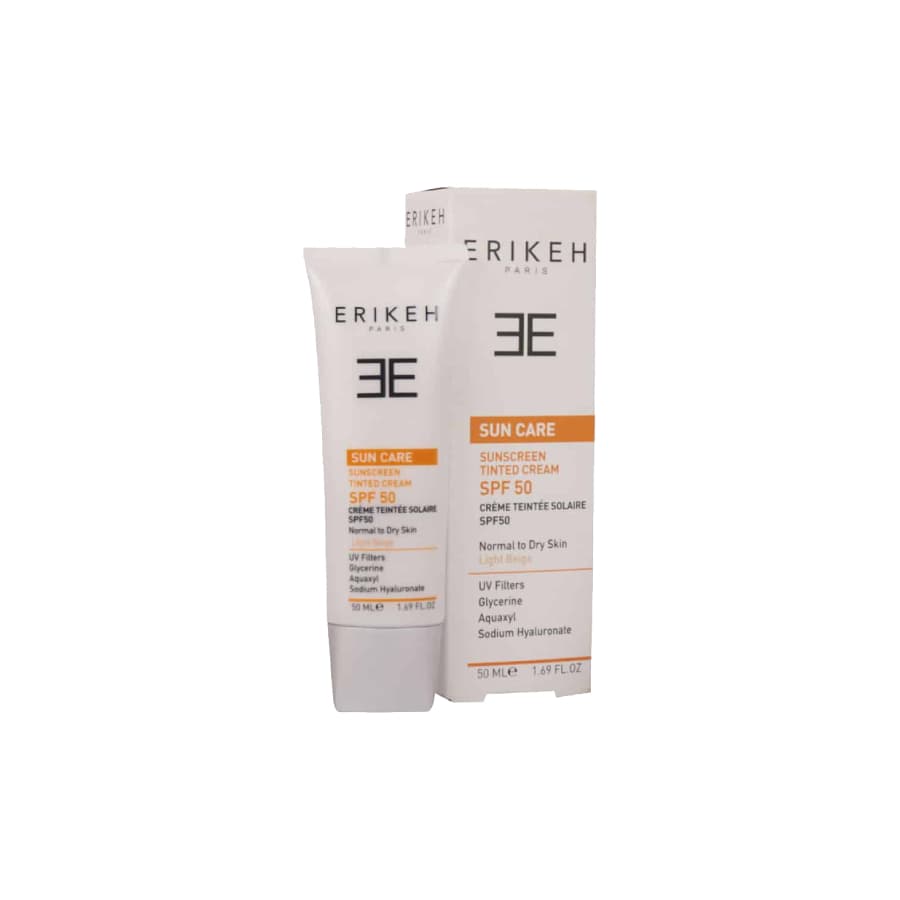 کرم ضد آفتاب SPF50 اریکه مناسب پوست های خشک و نرمال 50 میلی لیتر — تصویر ۱۲