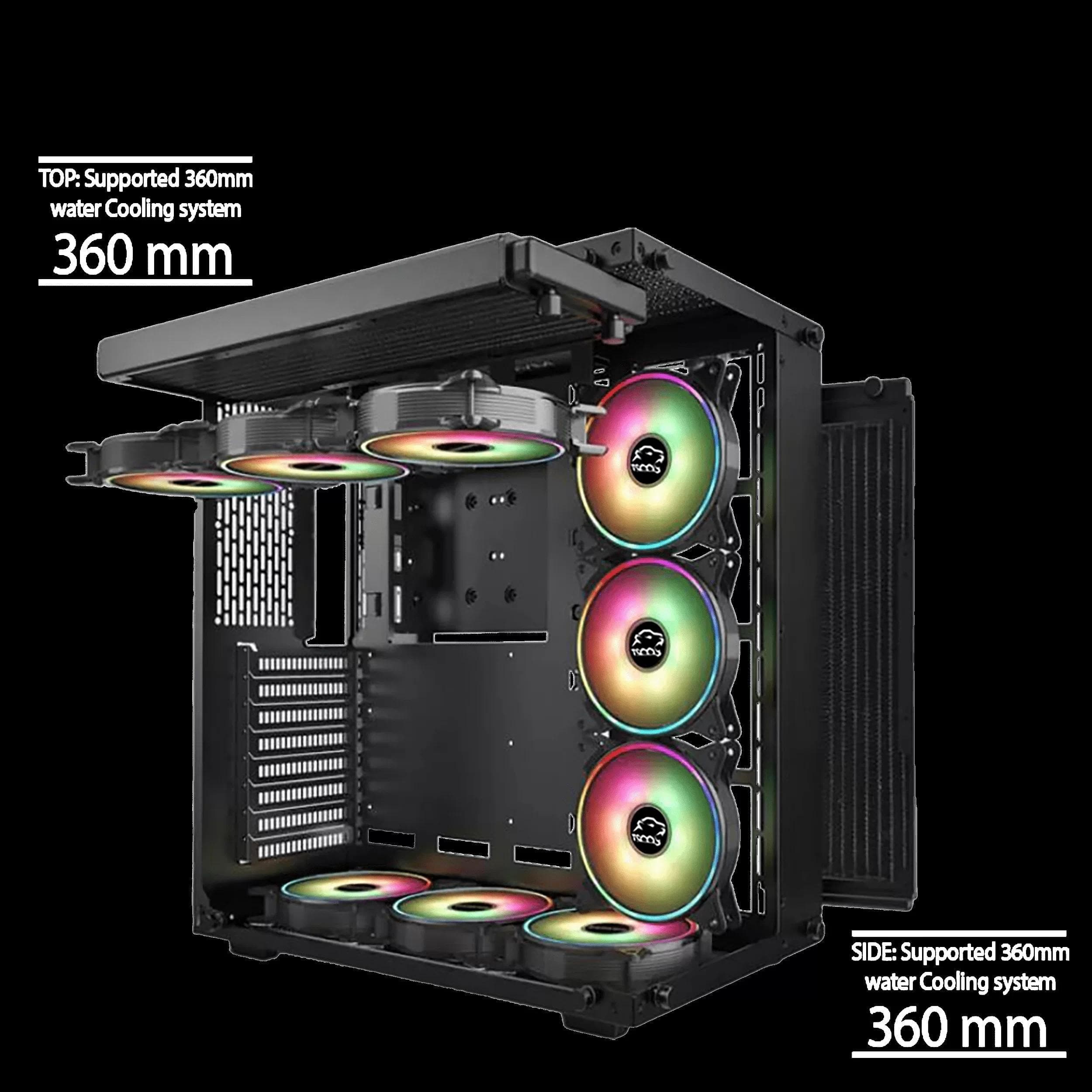 کیس کامپیوتر مخصوص بازی تسکو مدل GC 4492 — تصویر ۱۲