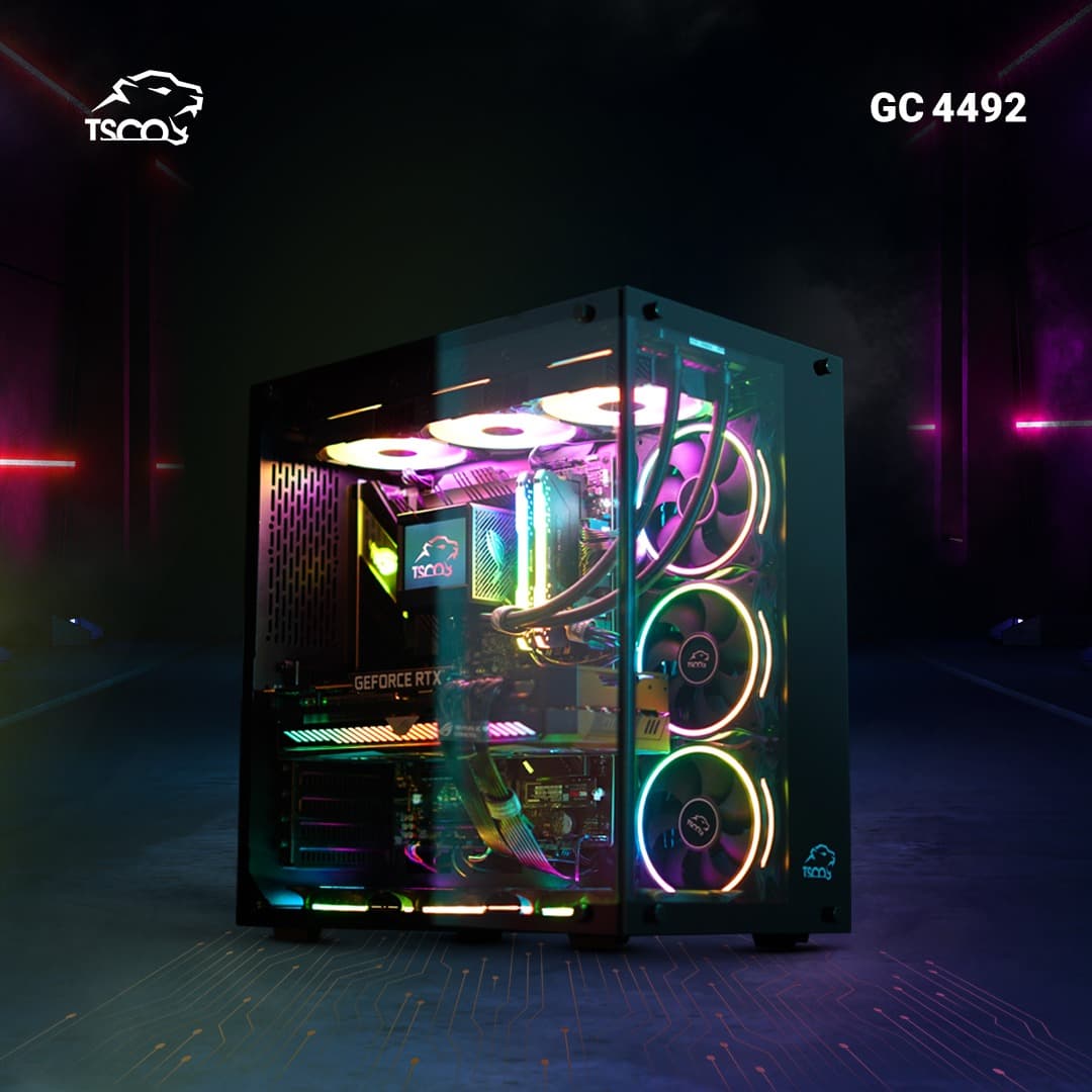 کیس کامپیوتر مخصوص بازی تسکو مدل GC 4492 — تصویر ۷