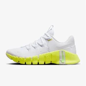 کفش مردانه نایک سفید و زرد Nike Free Metcon 5
