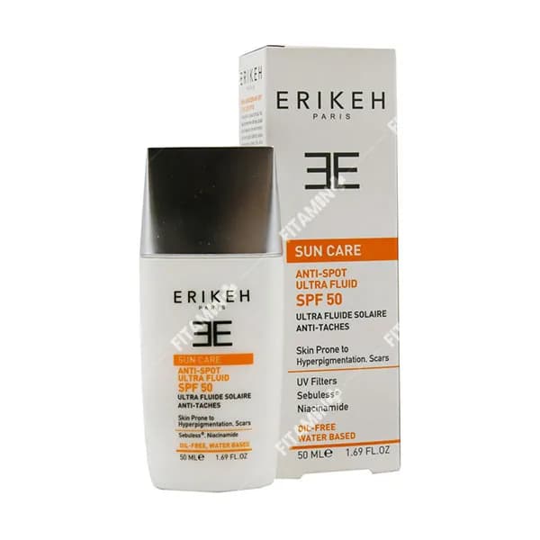 فلوئید ضد آفتاب و ضد لک SPF50 اریکه 50 میلی لیتر — تصویر ۸