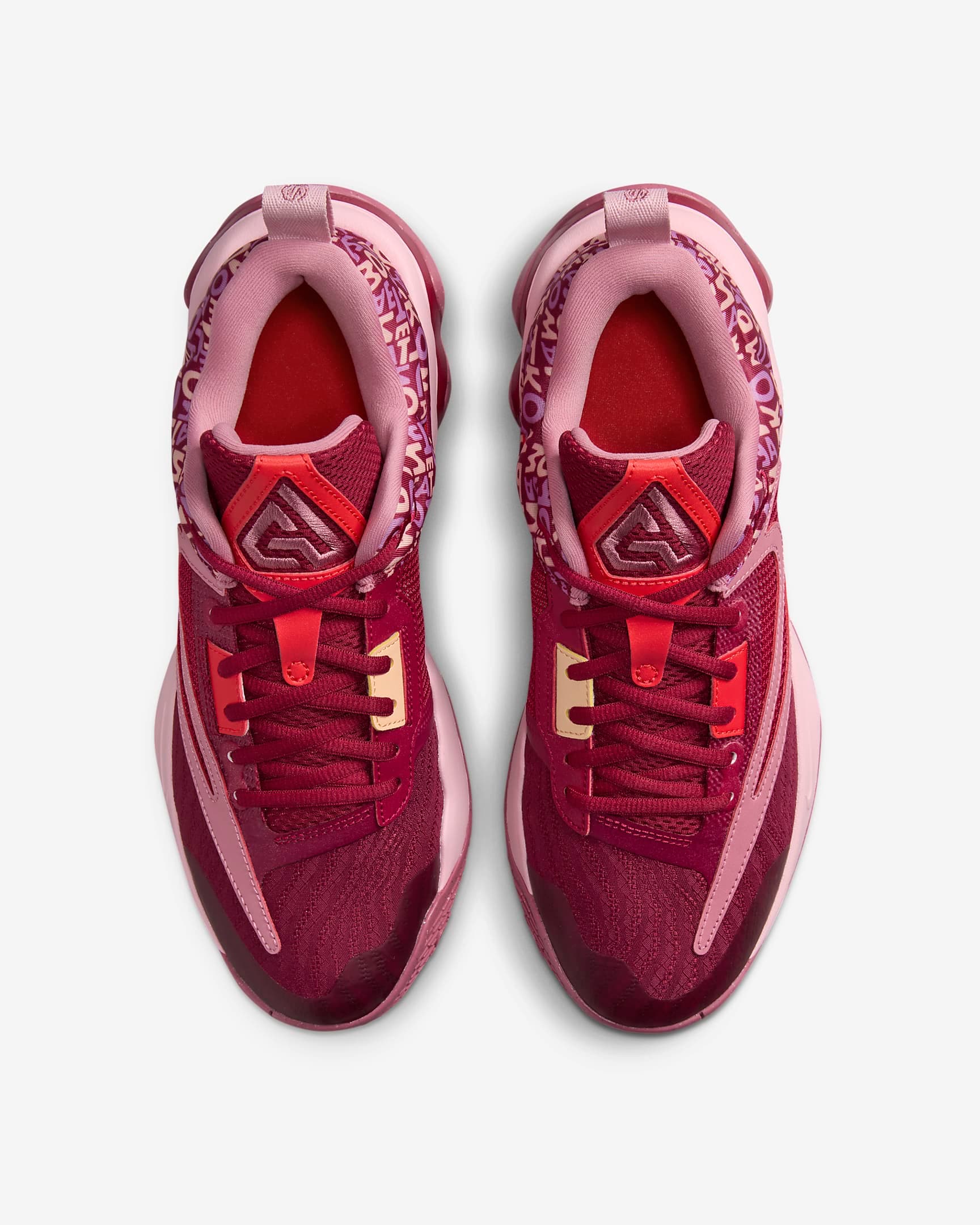 کفش مردانه نایک زرشکی Nike Giannis Immortality 3 — تصویر ۵
