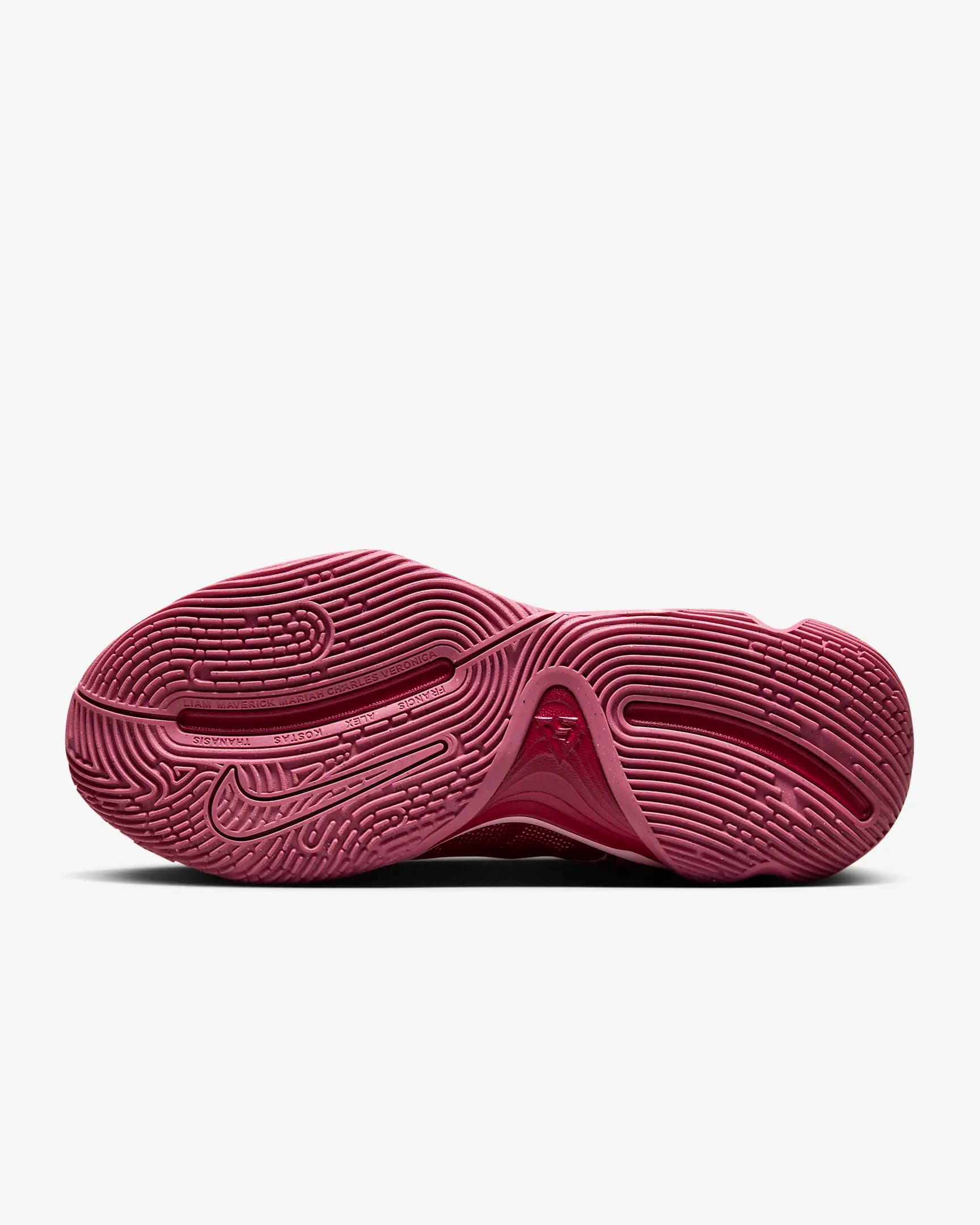 کفش مردانه نایک زرشکی Nike Giannis Immortality 3 — تصویر ۳