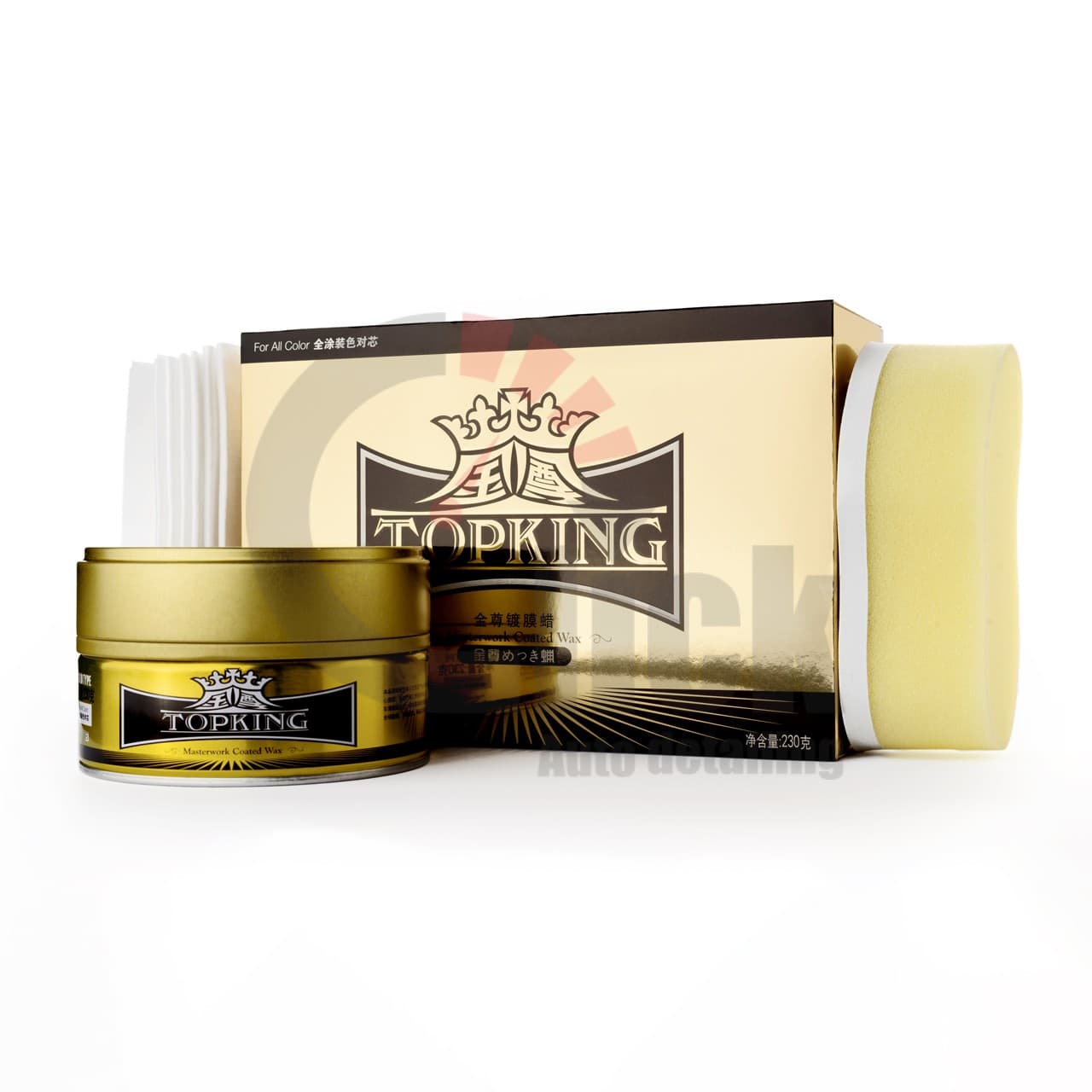 سرامیک واکس جامد تاپ کینگ مخصوص بدنه خودرو Paste Wax TopKing