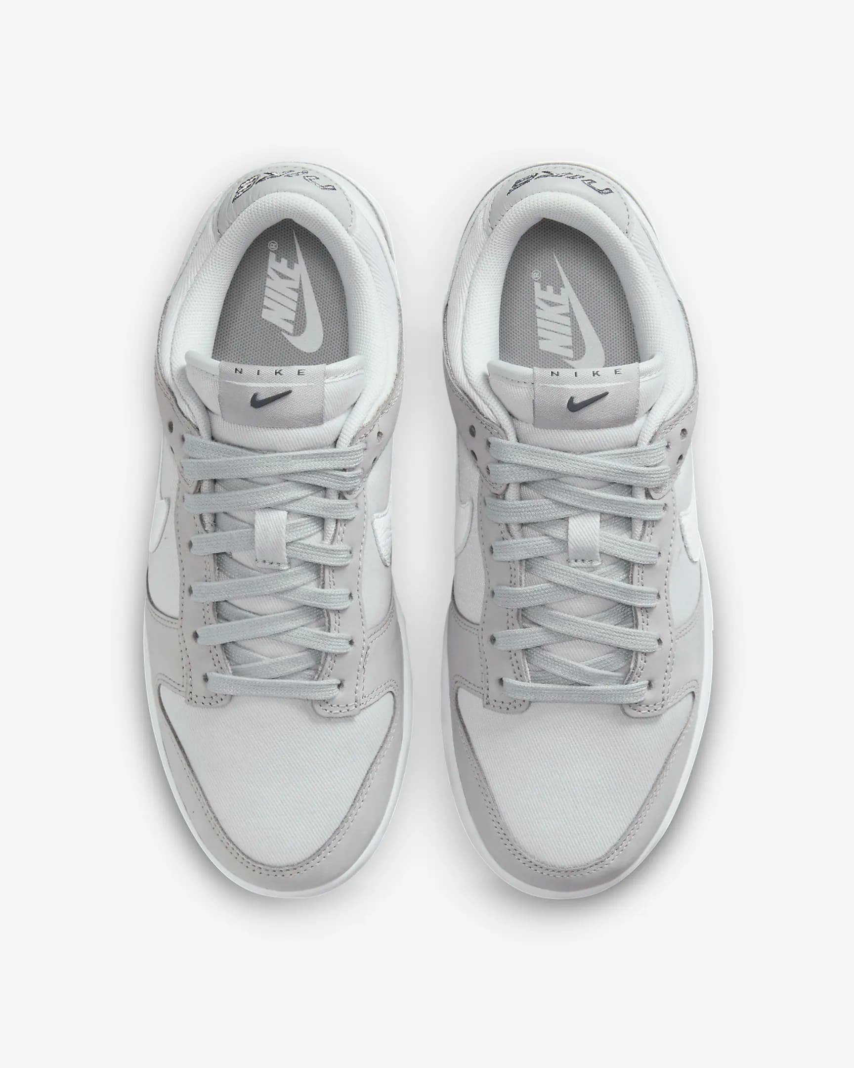 کفش مردانه نایک طوسی Nike Dunk Low LX NBHD — تصویر ۵