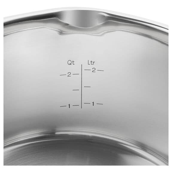 ست قابلمه و ماهیتابه زولینگ سیمپل لایفی 5پارچه Zwilling Simplify Stainless Steel Pot set silver — تصویر ۶
