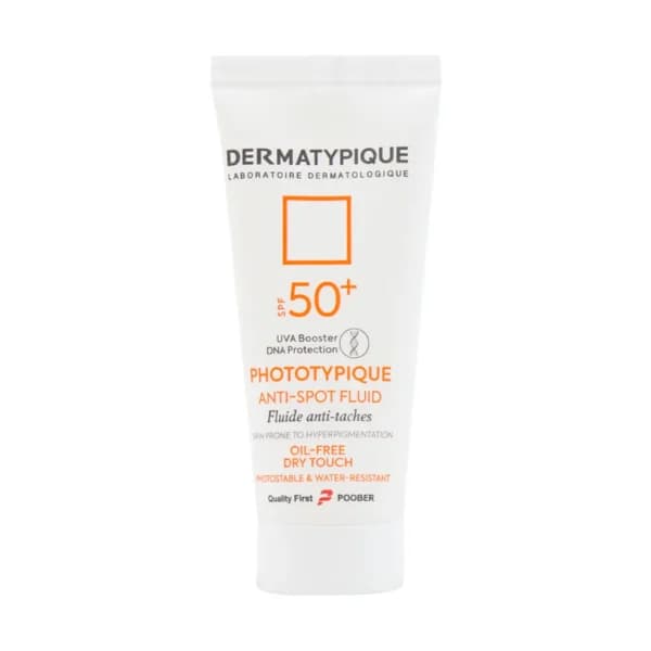 فلوئید ضد آفتاب ضد لک و روشن کننده SPF50 درماتیپیک 40 میلی لیتر — تصویر ۵
