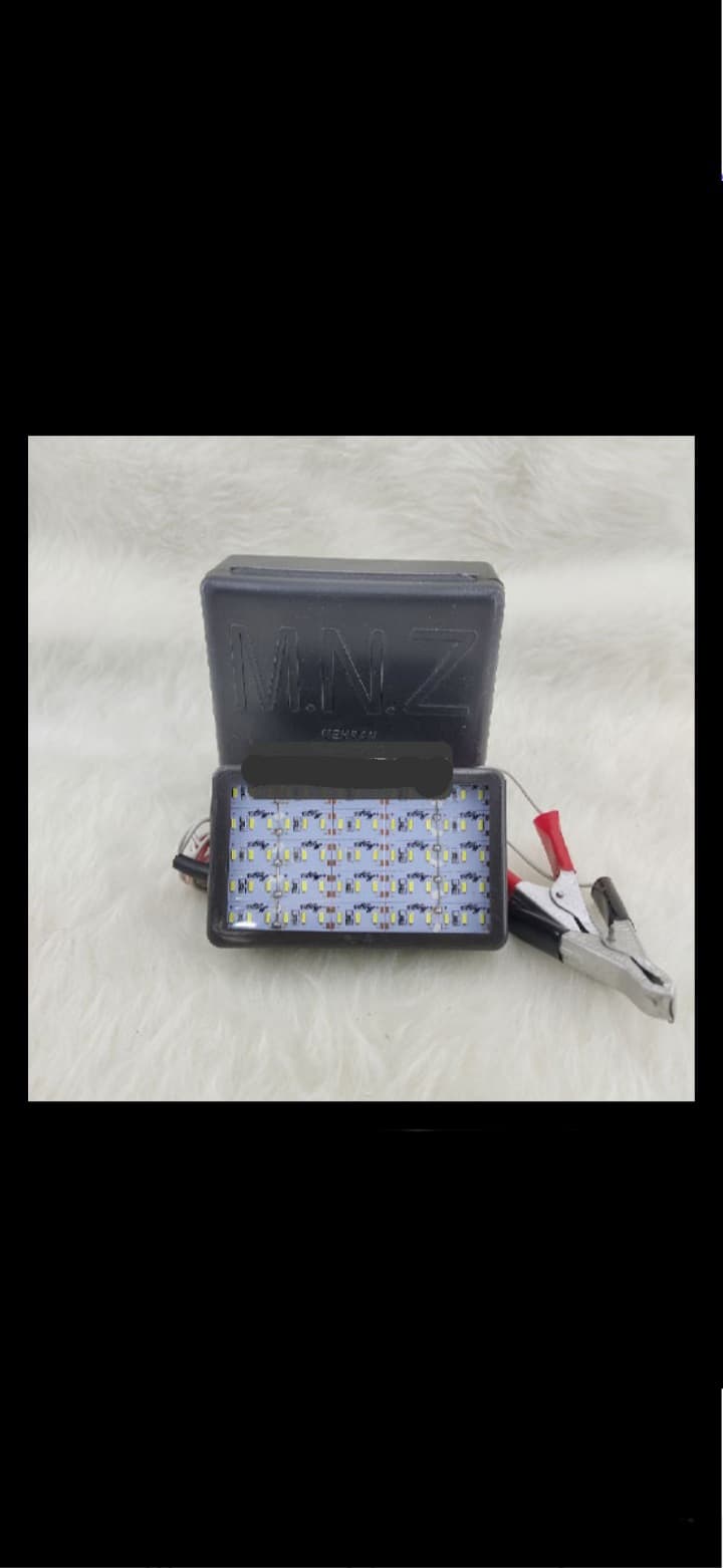 چراغ سیارمگنتی SMD 75 باطری خودرو ۱۲‌ولت — تصویر ۳